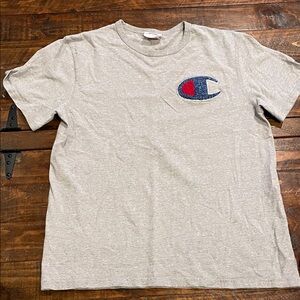 Champion Heather Gray Logo T-Shirt